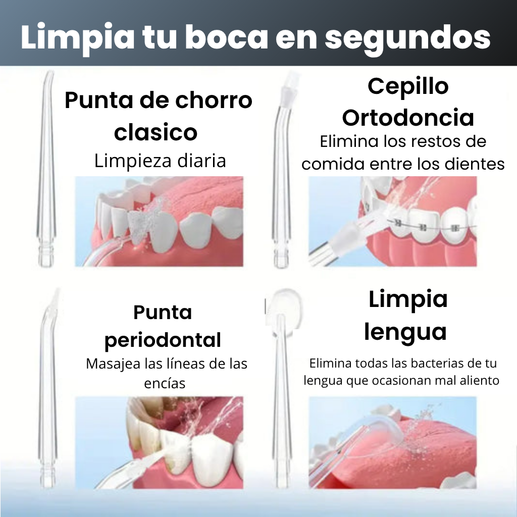 Irrigador Dental Fresh Cleaning: Higiene Perfecta®