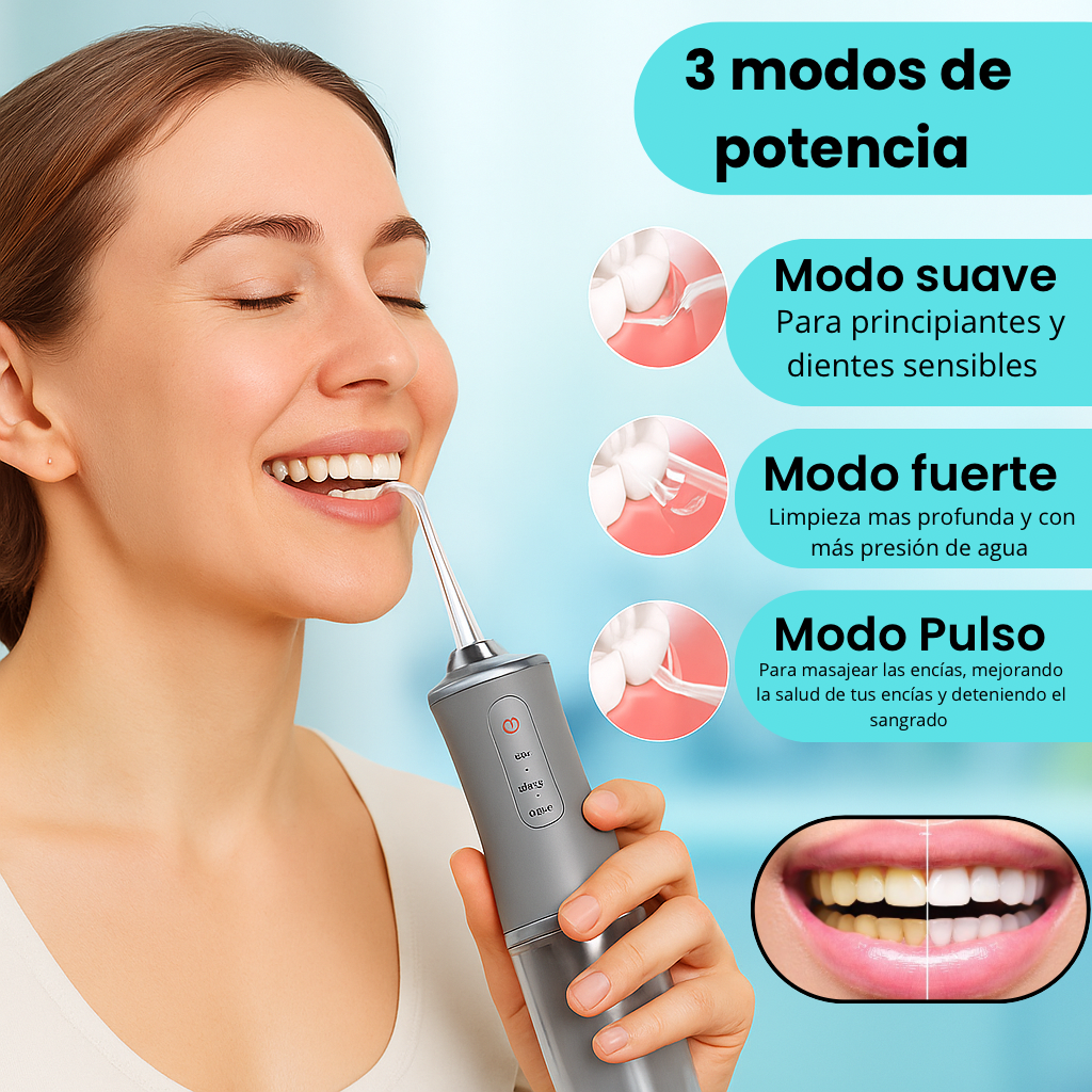 Irrigador Dental Fresh Cleaning: Higiene Perfecta®