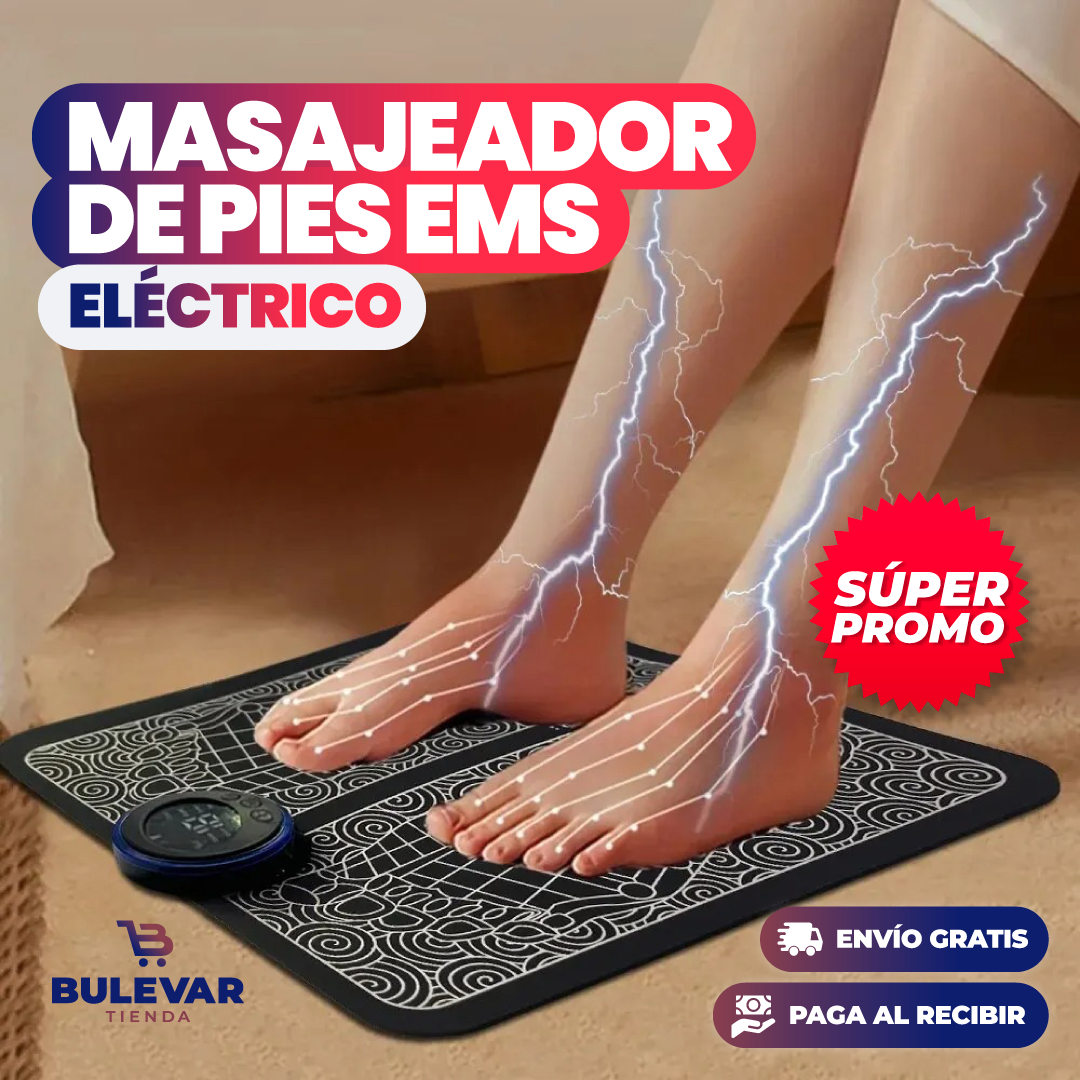 MASAJEADOR DE PIES EMS ELÉCTRICO