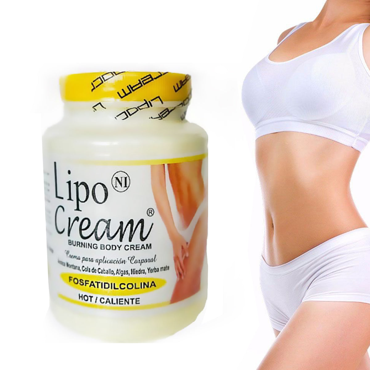 Crema Reductora Lipocream - Reducir Medidas Bajar De Peso