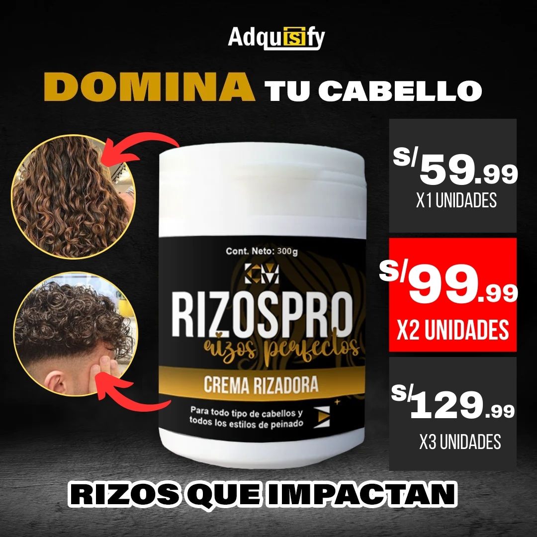 Rizos Pro™- Tratamiento De Crema Rizadora 100% Efectivo