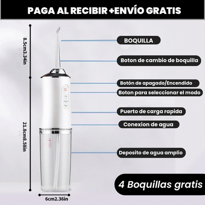Irrigador Dental Fresh Cleaning: Higiene Perfecta®
