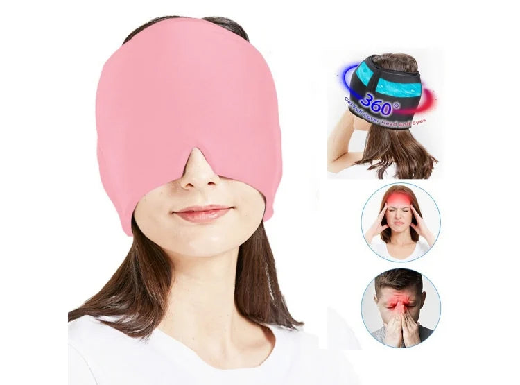 GORRO EN GEL PARA DOLOR DE CABEZA Y MIGRAÑA